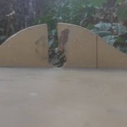 Glass shelf