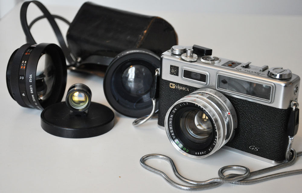 Yashica electro 35 GS rare complete