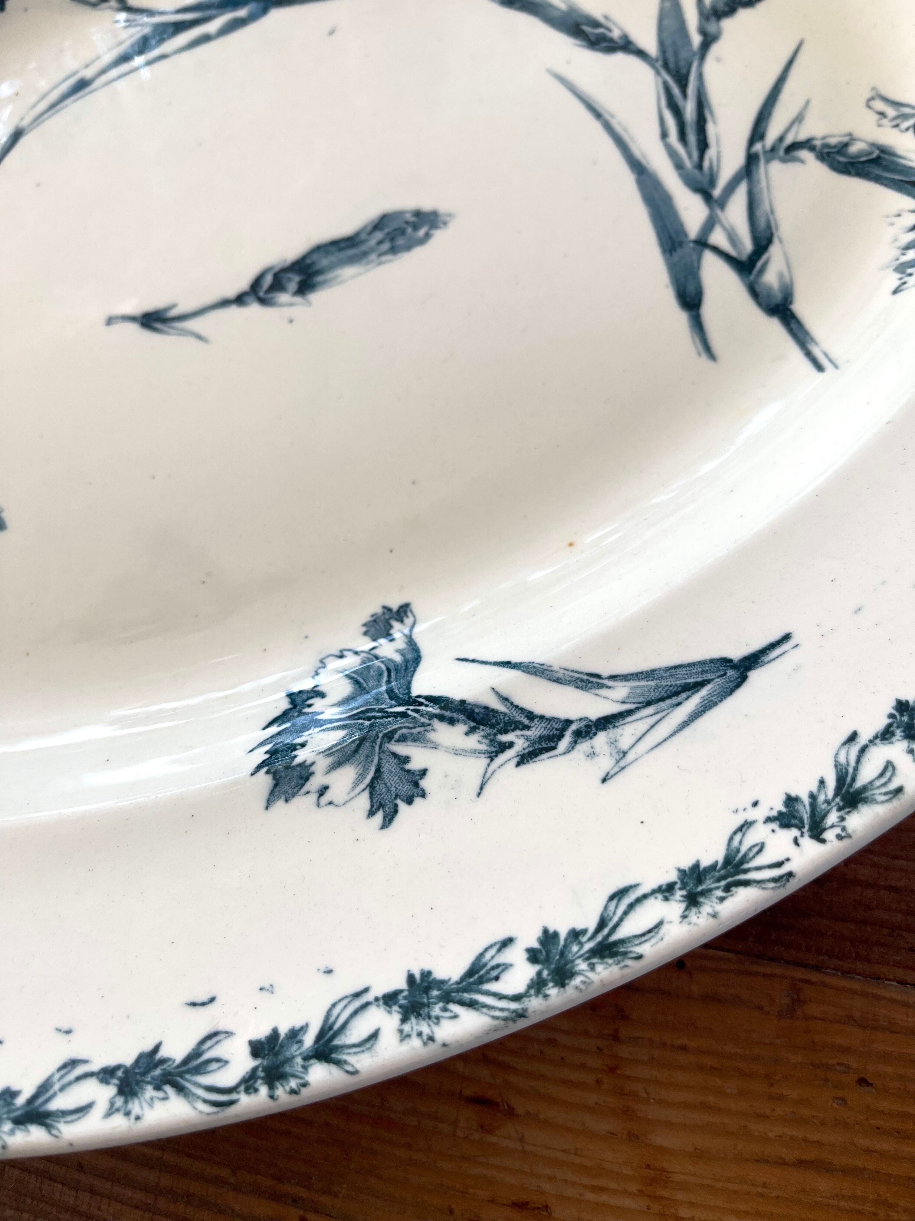 Oval flat Iron Earth