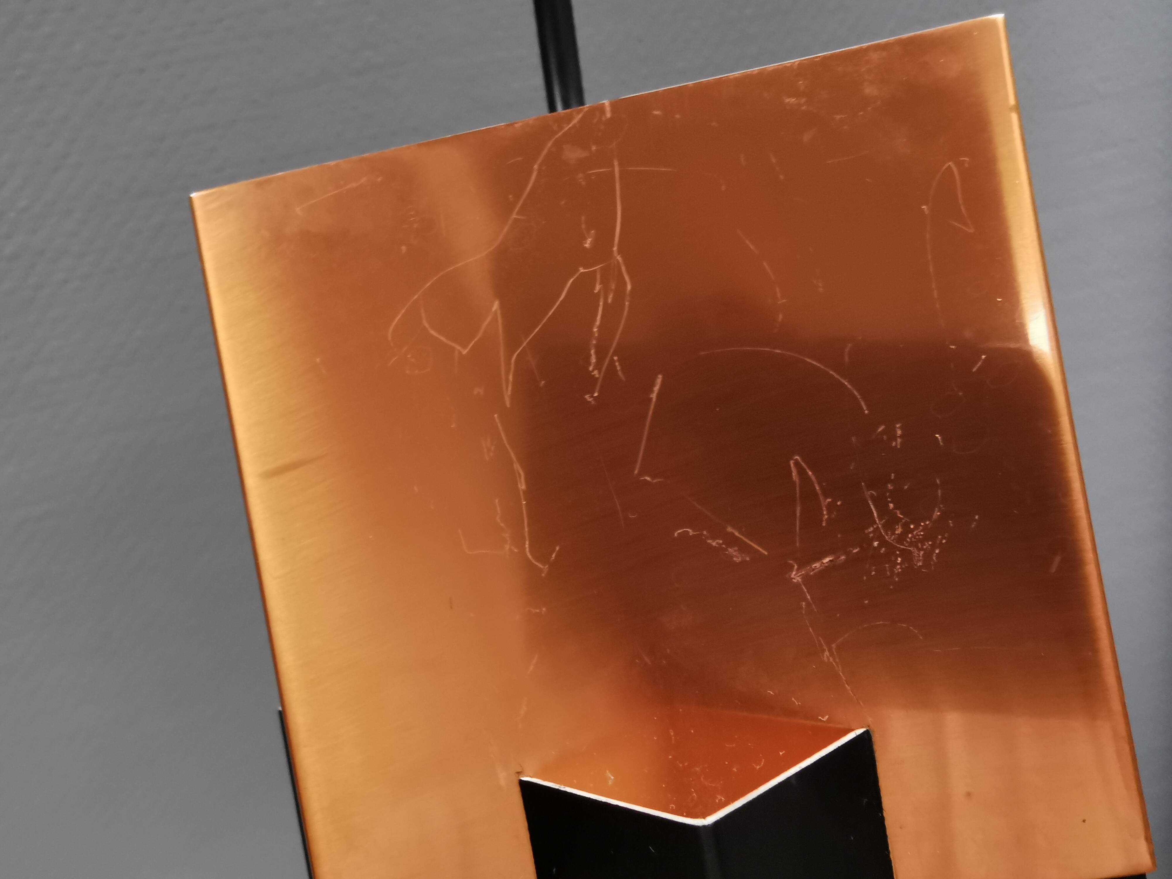 A pair of  Jo Hammerborg lamps for FOG & MØRUP model Kubus Denmark 1961