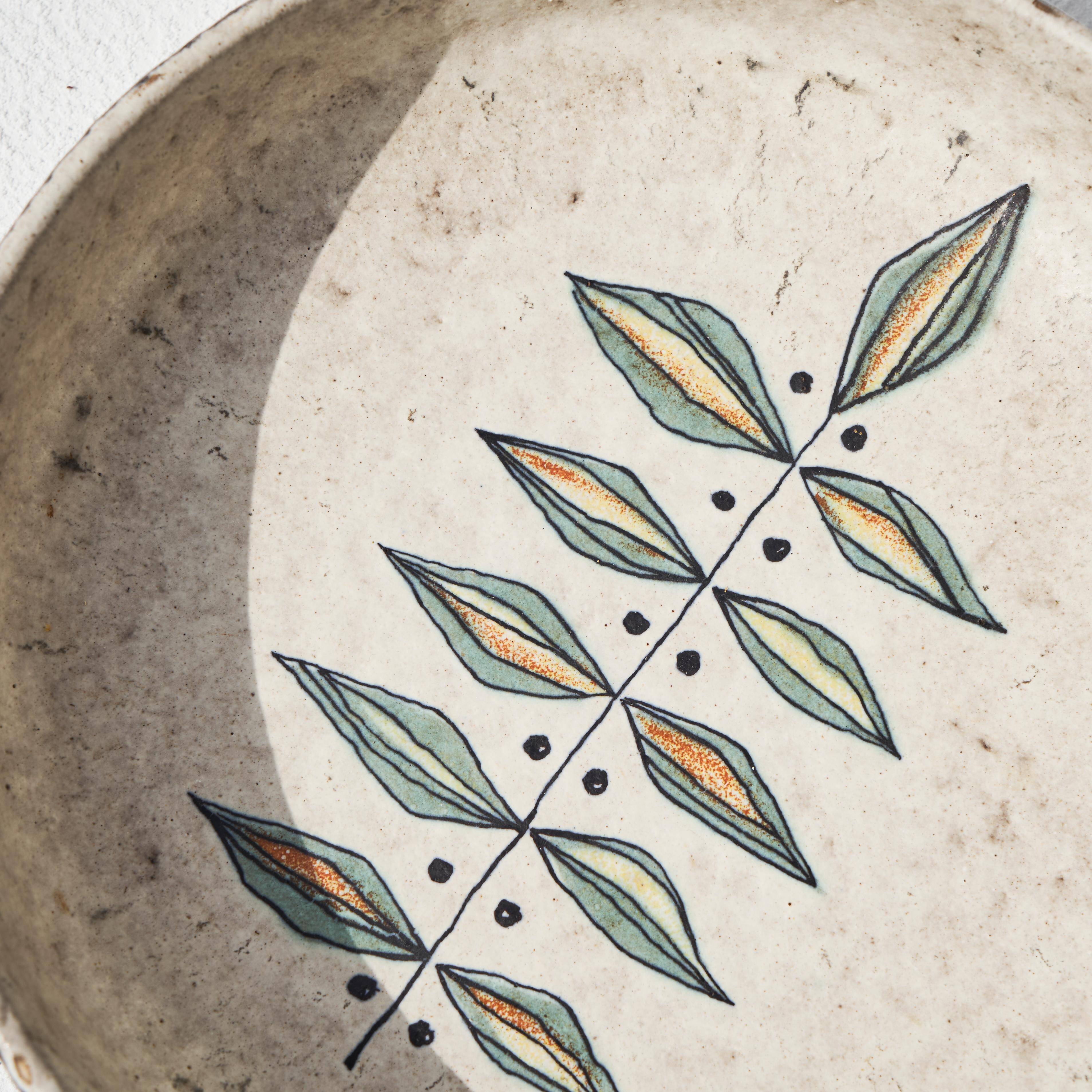 1960s ceramic studio bowl