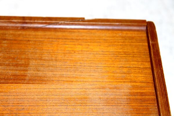 Travailleuse en teck, Suède, 1960