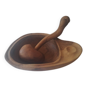 Nutcracker and its olive wood mallet