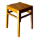 Occasional stool by Sven Markelius (Sweden)