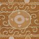Vintage Turkish hand-knotted rug 125x151 cm