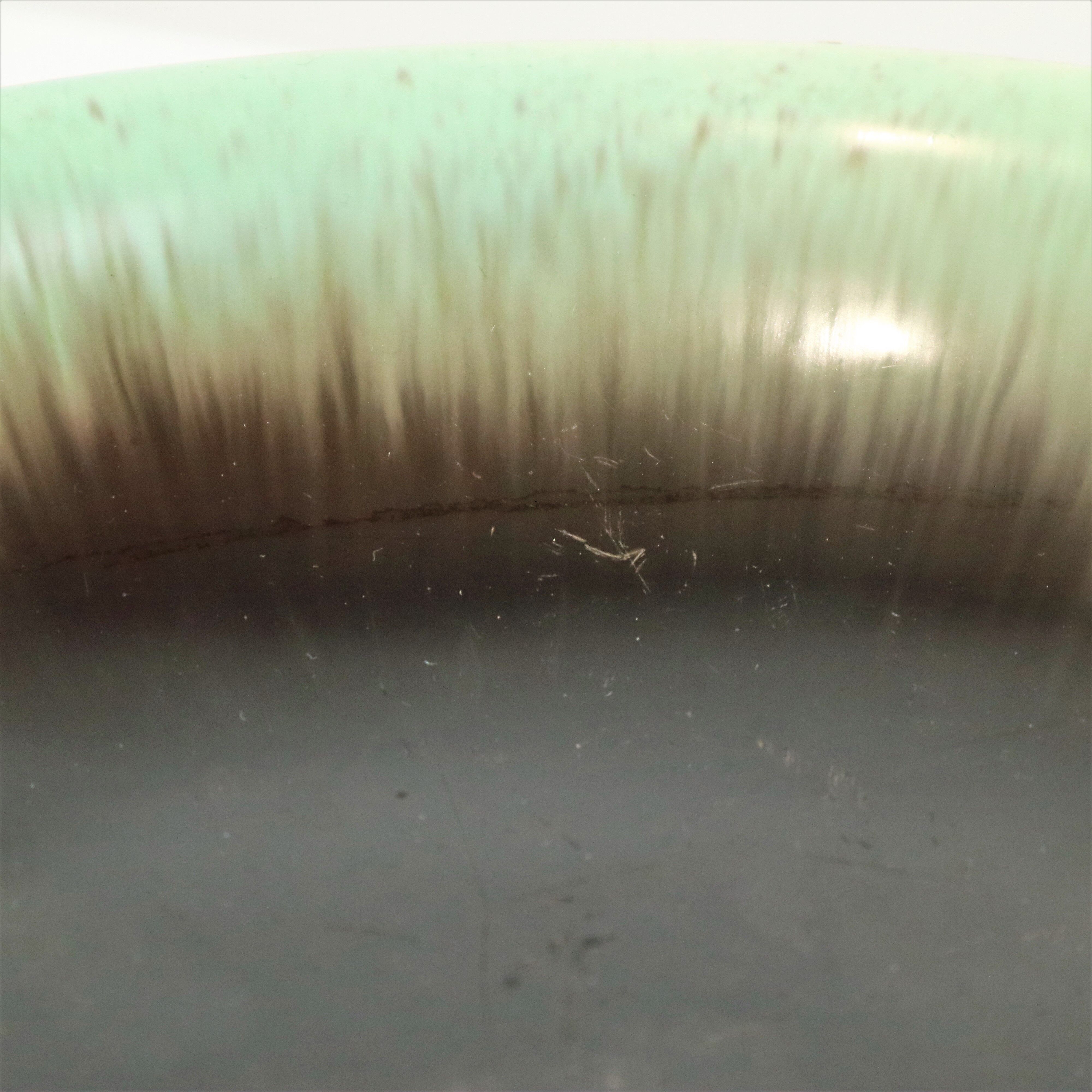 Mid century west germany dish triangular glazed 431 a