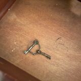 Mahogany style four-drawer chest of drawers