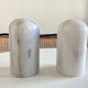 Salt and pepper shaker in Carrara marble, 70s