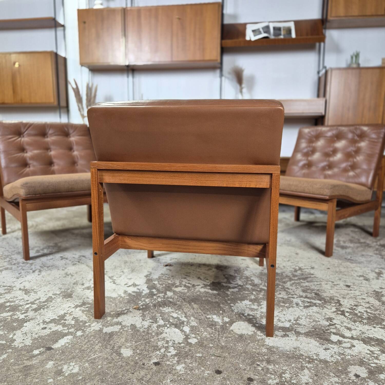 Ole Gjerløv Knudsen France & Søn modular sofa Danish 60's chairs