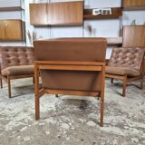 Ole Gjerløv Knudsen France & Søn modular sofa Danish 60's chairs