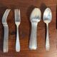 SFAM 84 silver metal cutlery set for 6 guests