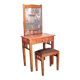 Coiffeuse Art déco et son tabouret assorti, 1930-1940