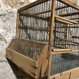 Old wood bird cage