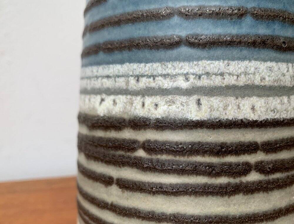 West German Fat Lava ceramic vase in Mid-Century style from the 1960s by Scheurich.
