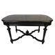 Napoleon III desk, blackened wood and ebony veneer top