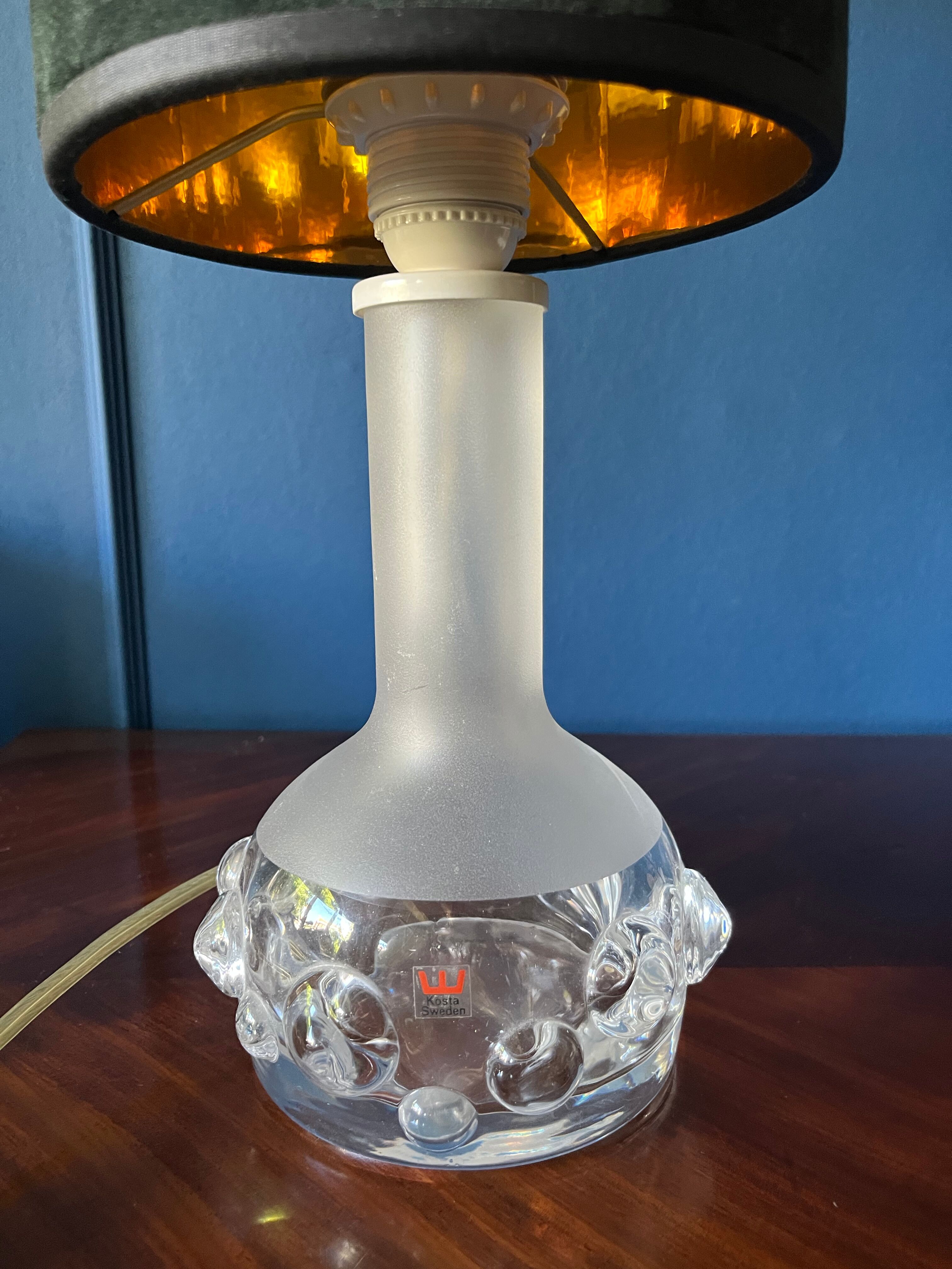 Sweden design, original Kosta Boda lamp