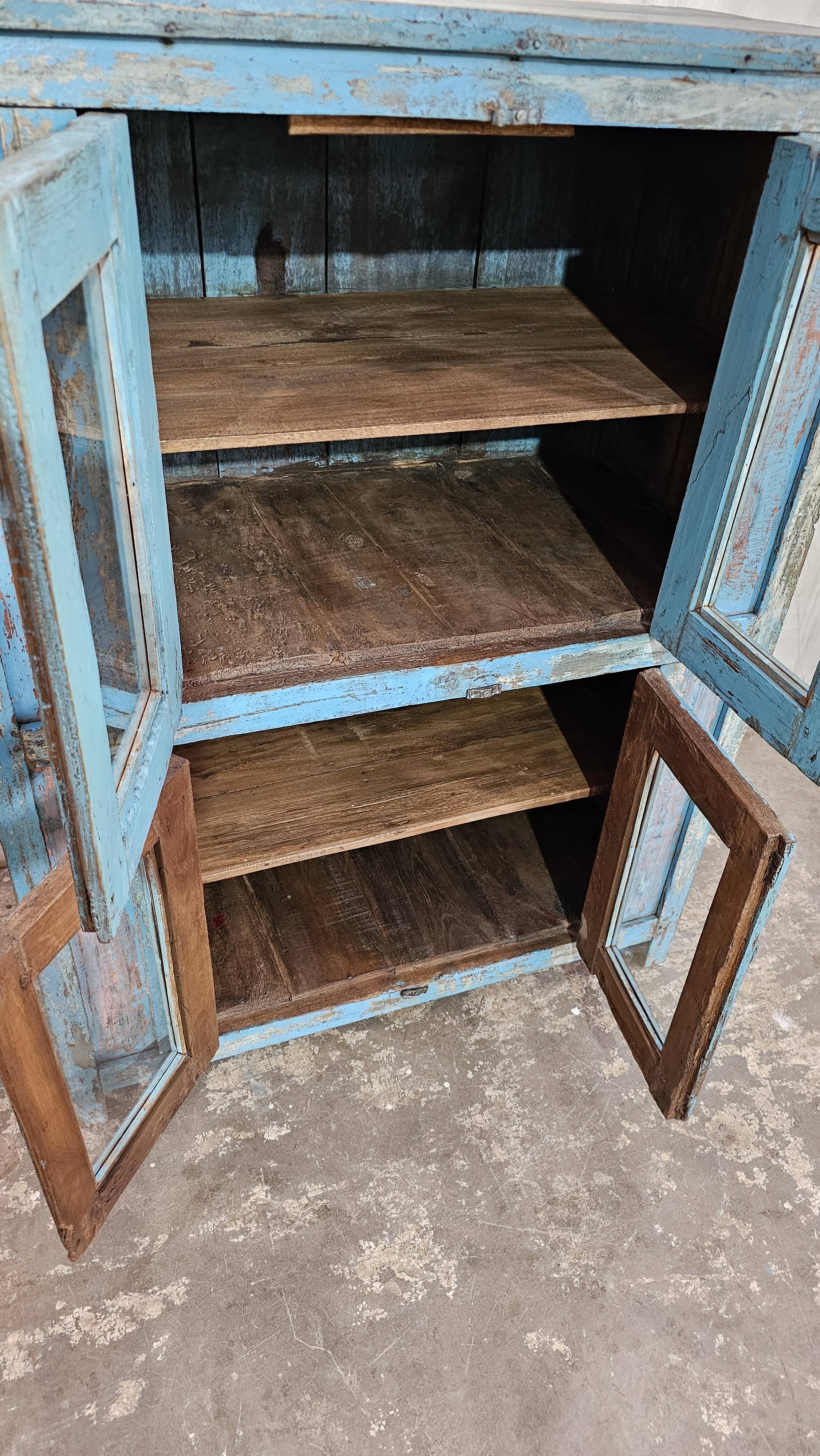 Antique teak sideboard from Burma