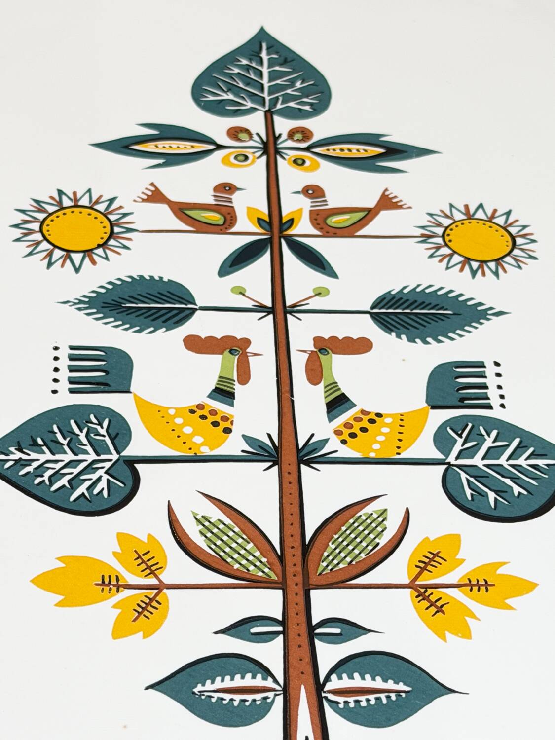 Plate Tree of Life – Villeroy & Boch, Vintage 1970