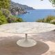 Eero Saarinen,& éditions - Knoll: table ovale 244 cm, Arabescato