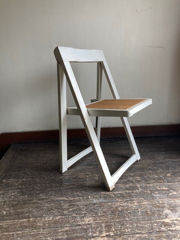 Chaise cannée 1970
