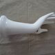 Hand flaguier faience white brand CAA vintage