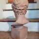Antique terracotta bust