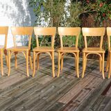 Set of 6 Baumann chairs No. 24