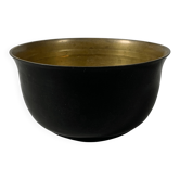 Jean dunand (1877-1942).  coupe en bronze laqué art déco