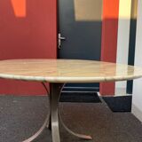 Marble meal table 60s-70s