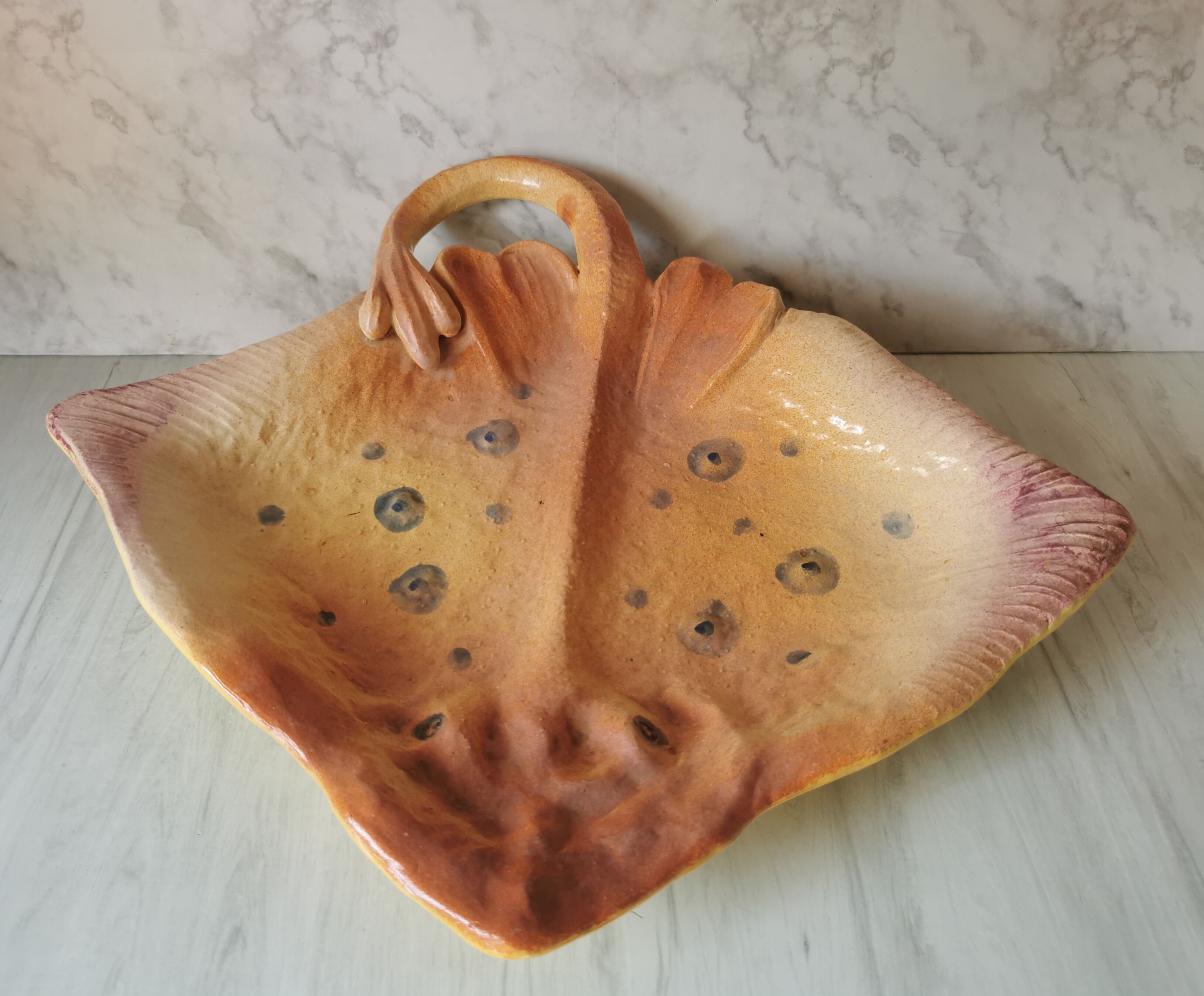Zoomorphic dish ray