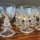 12 crystal glasses Val Saint Lambert model Yale