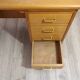 Vintage light wood desk – 1960s/70s – mid-century modern style