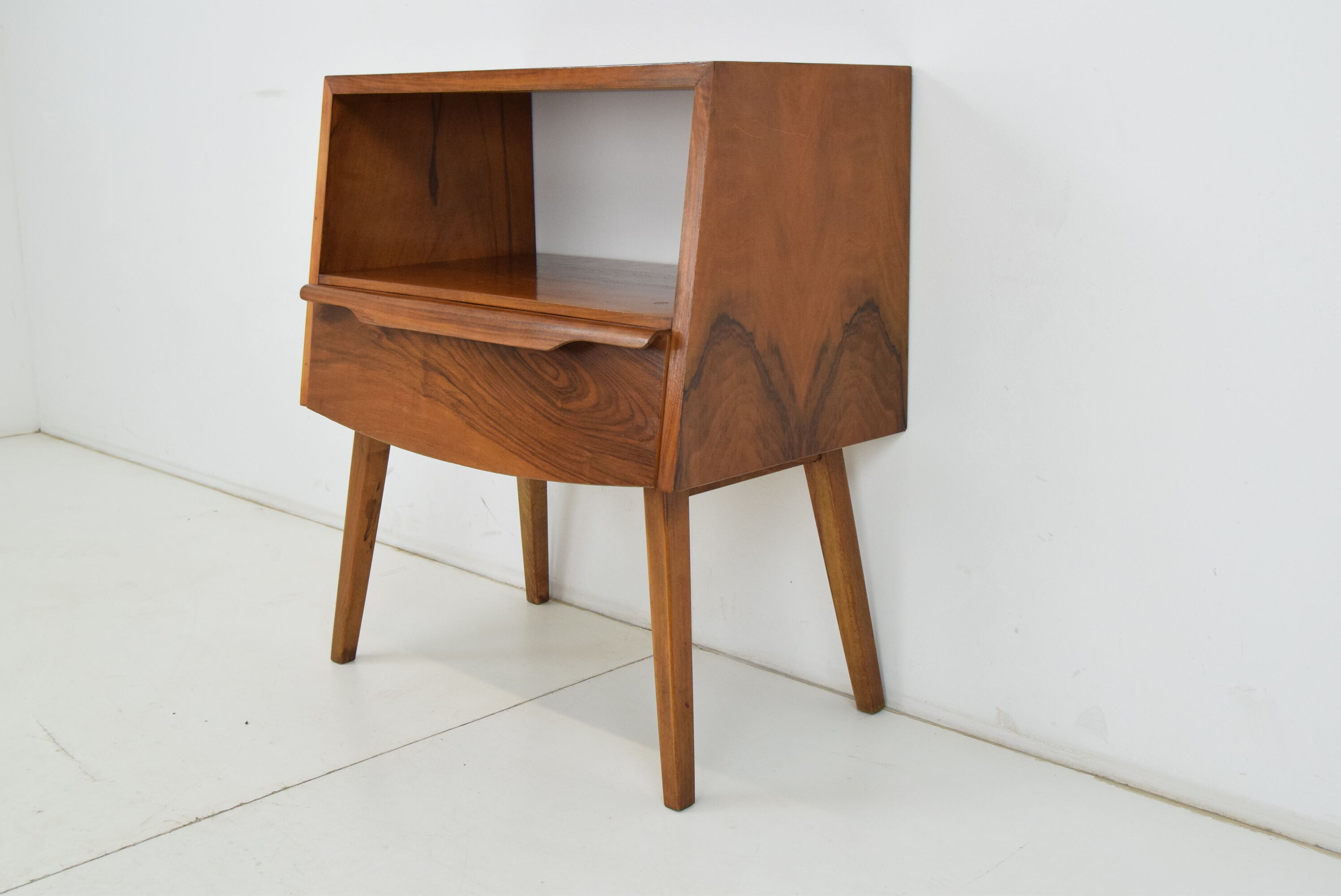 Mid-century side table or nightstand,1950's