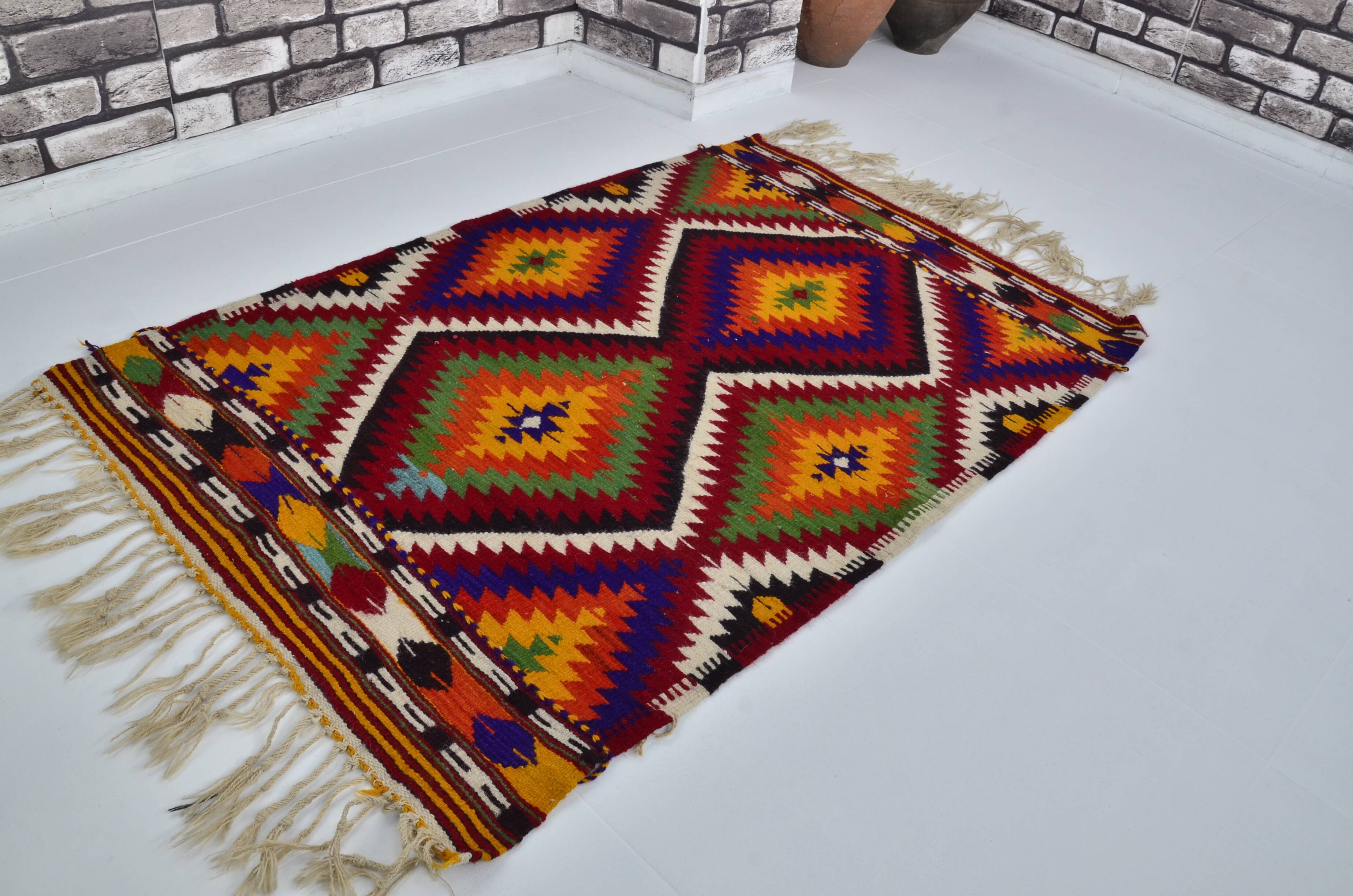 Turkish Anatolian Decorative Kilim sku 3060