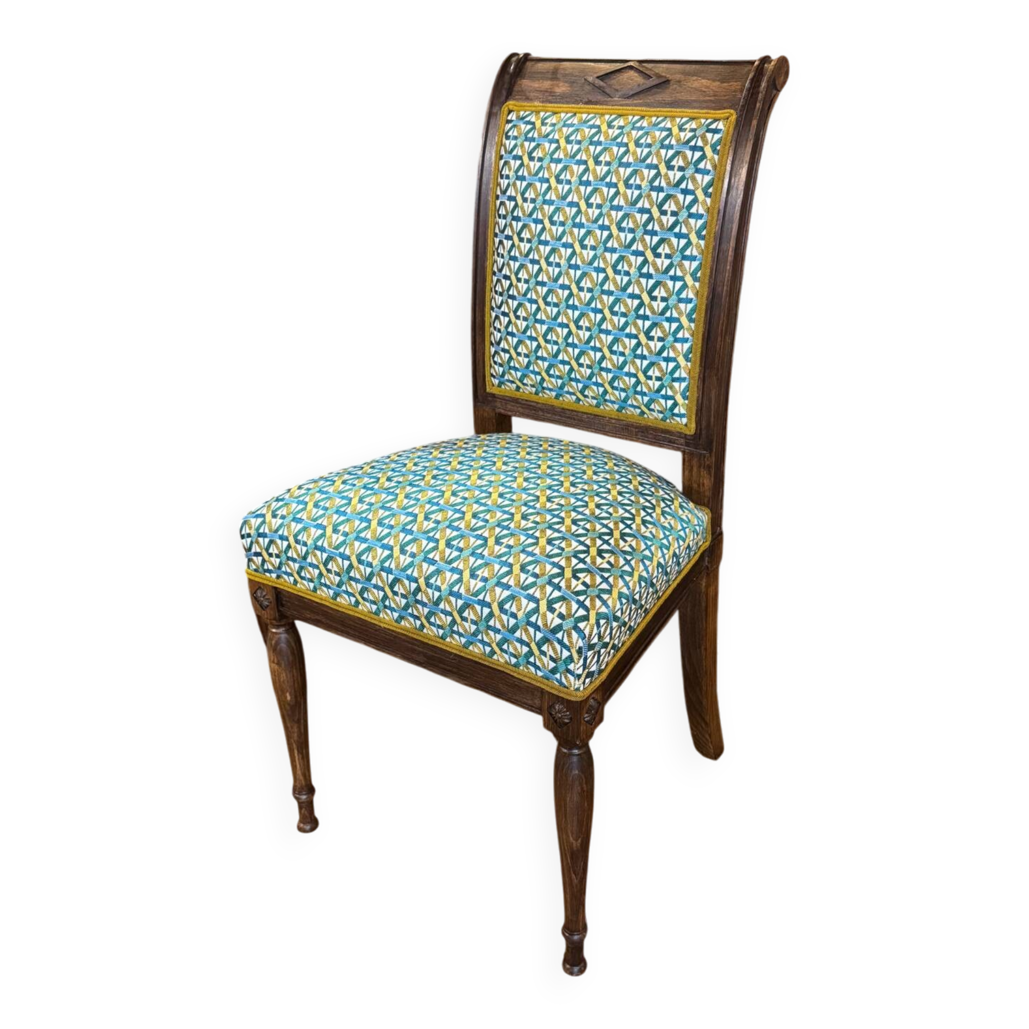 Directoire style chair – traditional upholstery