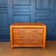 70s/80s bamboo chest of drawers