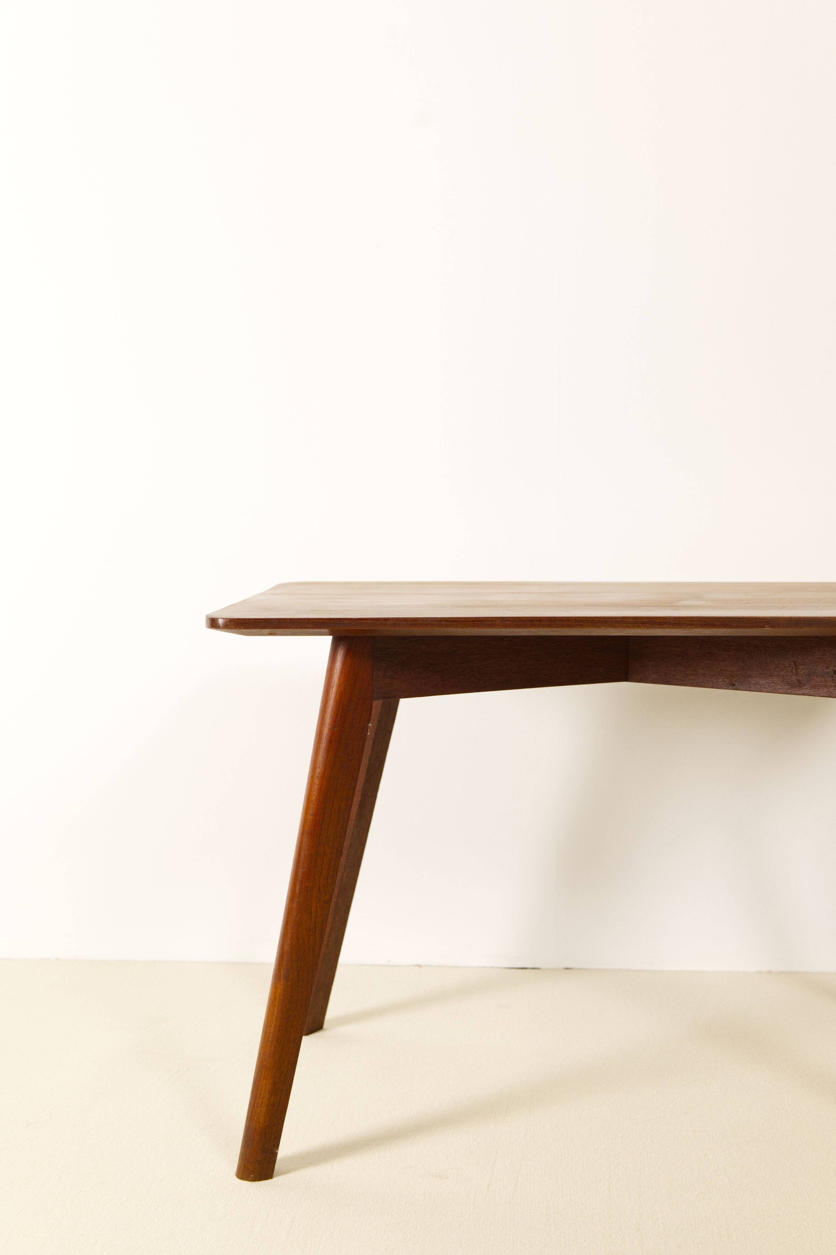 Vintage Swedish teak coffee table, 1960s