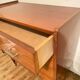 Commode en bois verni, 1960