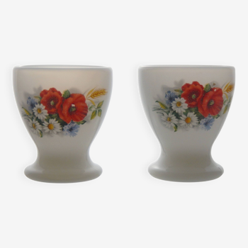 Arcopal egg cup Coquelicot collection. Pack of 2