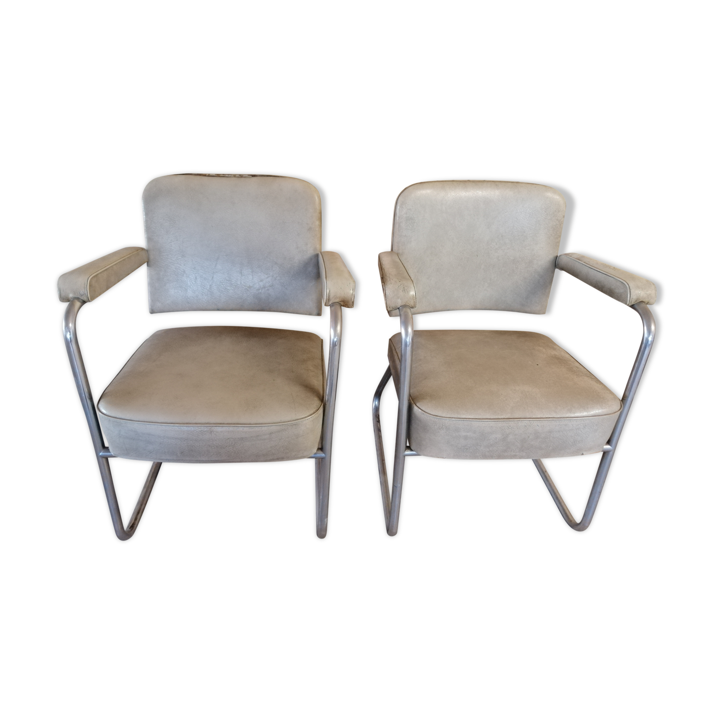 Pair of office chairs 60s