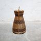 Vintage wicker and rattan basket