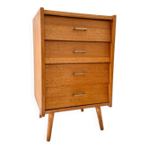 Vintage chiffonier with compass feet