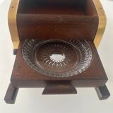 Wheelbarrow cigarette box with ashtray