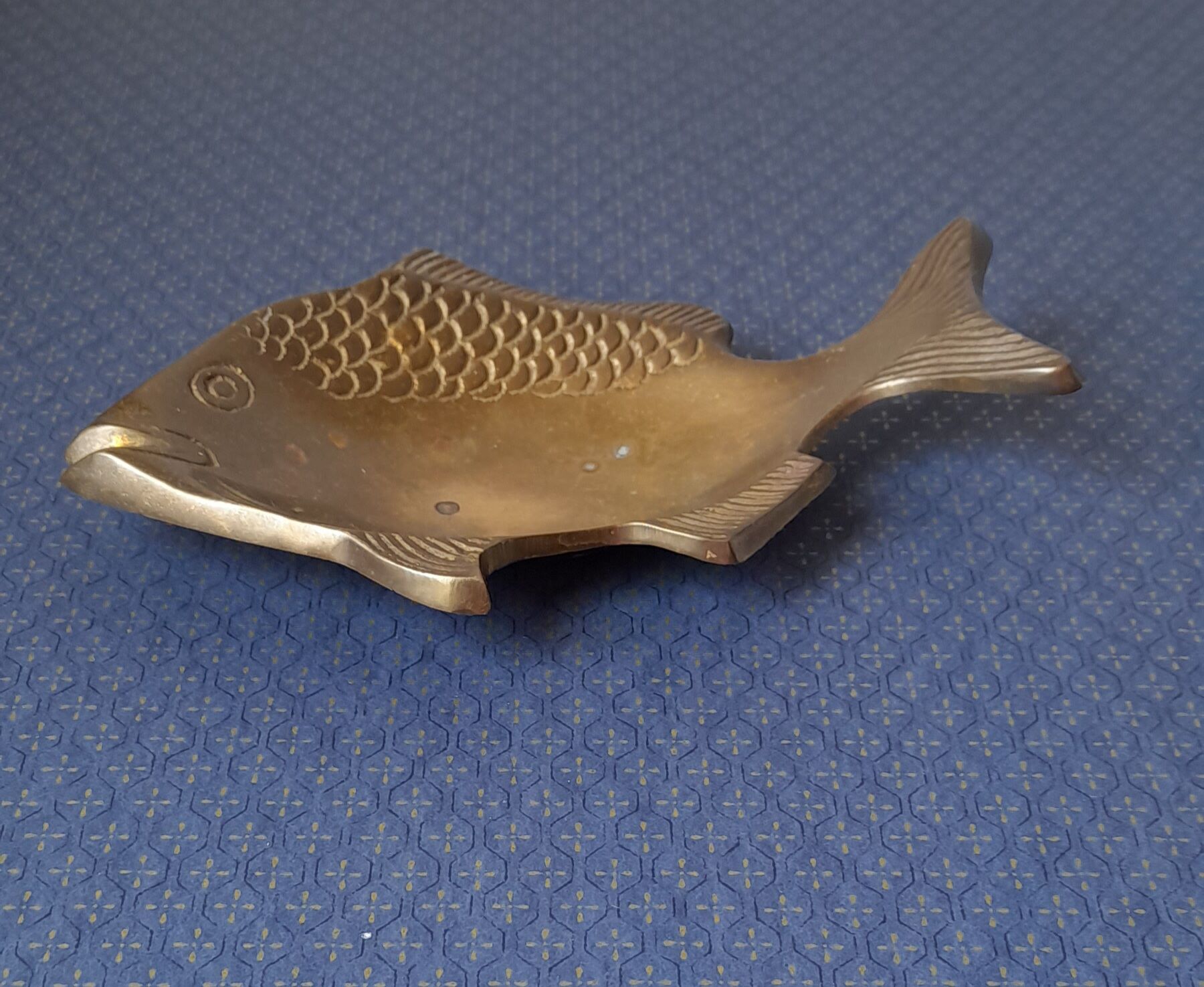 Brass fish 70s.