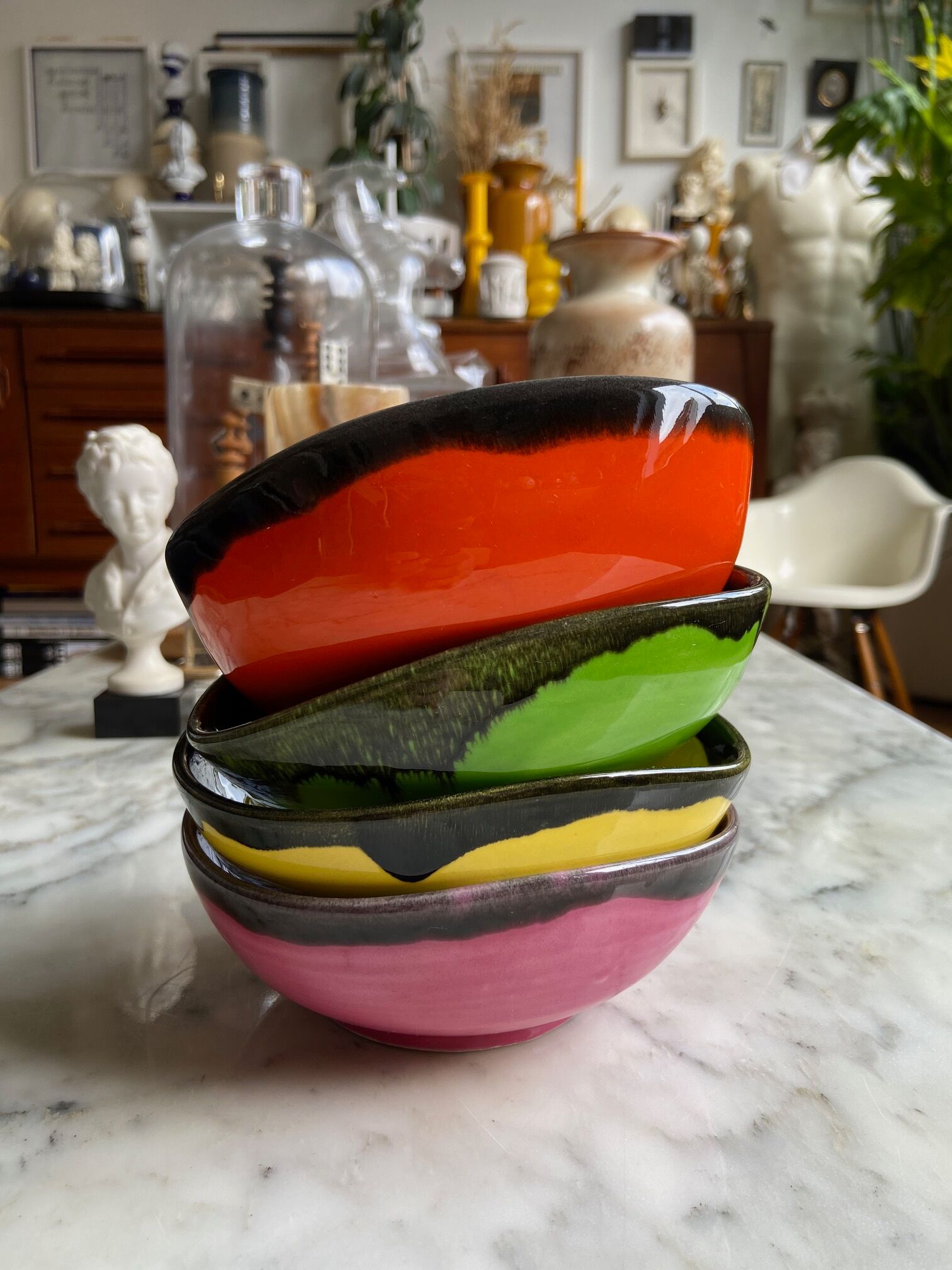 Set of 4 Vallauris ramekins