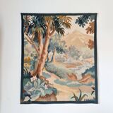 Tapisserie d’Aubusson signée Robert Four – paysage poétique XXe siècle