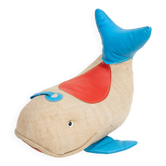 Jouet thérapeutique vintage baleine par Renate Müller pour H. Josef Leven, Sonneberg, années 1960