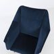 Ensemble de 2 fauteuils italiens bleu foncé