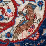 Tapis antique fait main Tabriz persan 190cm x 292cm (1920s)