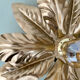 Vintage golden wall light